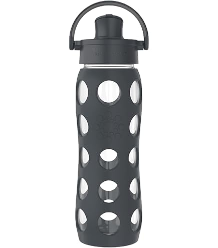 Amazon.com: Lifefactory 22-Ounce Active Flip Cap Glass Water